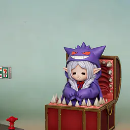 Huan Zhuang She - Frieren cos Gengar 3
