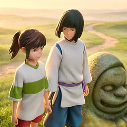 Cake - Chihiro and Haku 2