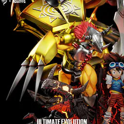 Lue Ying x Demons - Omegamon, MetalGreymon, and WereGarurumon 5