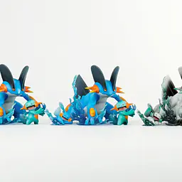 MT Moon - Mudkip, Marshtomp and Swampert 5