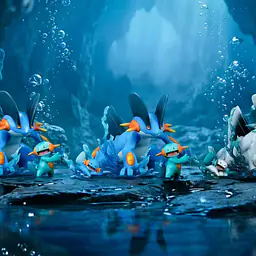 MT Moon - Mudkip, Marshtomp and Swampert 1