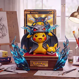Peak - Pikachu cos Charizard 2
