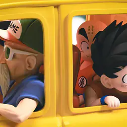 TOR - Kid Goku, Krillin, Roshi and Yamcha 5