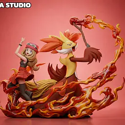 MAGA - Serena and Delphox 3