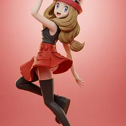 MAGA - Serena and Delphox 1