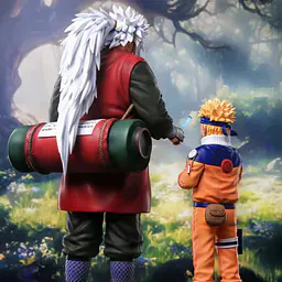 Fishbones - Naruto and Jiraiya 5
