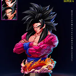 Buu - SSJ4 Goku 1