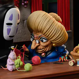 Yami - No-Face, Yubaba and Chihiro 2