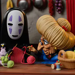 Yami - No-Face, Yubaba and Chihiro 1