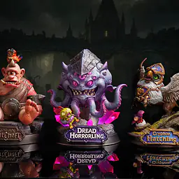 Black Rock - Gryphon Hatchling, Gorian Butcher and Dread Horrorling 19