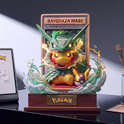 Peak - Pikachu cos Rayquaza 2