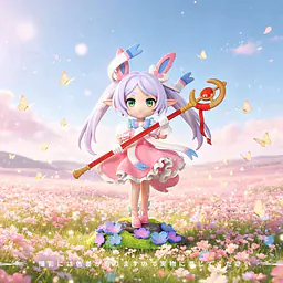 Cookie - Frieren cos Sylveon and Fern cos Umbreon 1