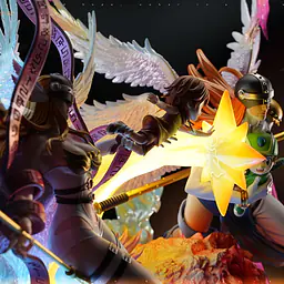 Super Hero x Flash Art x FZM - Angewomon 7