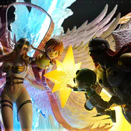 Super Hero x Flash Art x FZM - Angewomon 8