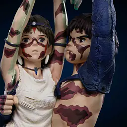 Ying Huo - Princess Mononoke and Ashitaka 5