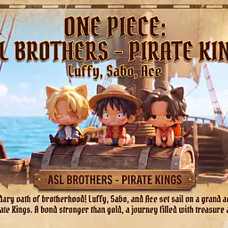 Peak - Luffy, Sabo and Ace 1