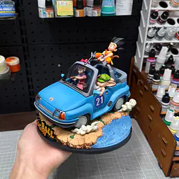 QK - Kid Goku, Bulma and Oolong 6