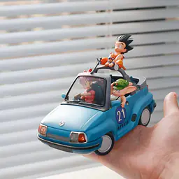 QK - Kid Goku, Bulma and Oolong 3