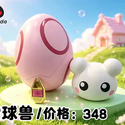 LD - Botamon, Poyomon, Punimon and YukimiBotamon 4