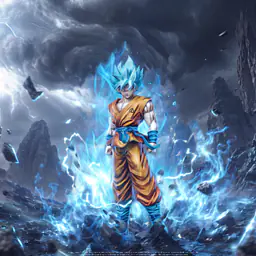 Juann - SSJ Blue Goku 1