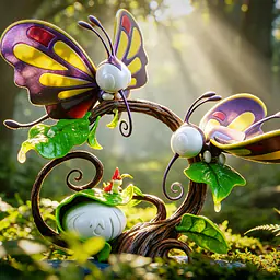 Naloxone - Beautifly, Wurmple and Silcoon 1