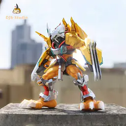 DJS - WarGreymon and BlackWarGreymon 1