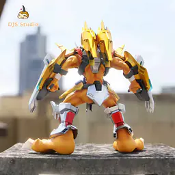 DJS - WarGreymon and BlackWarGreymon 3