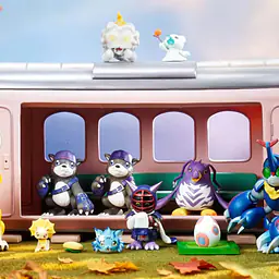 DJS - Bearmon, Kotemon, KoKabuterimon, Mokumon, Liollmon, Frimon, Popomon, Wanyamon, Penmon and Hiyarimon 2