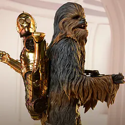Sideshow Collectibles - Chewbacca and C-3PO 4