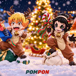 Pompon - Zenitsu and Kaigaku 1