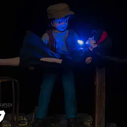 Laputa - Sheeta and Pazu 10