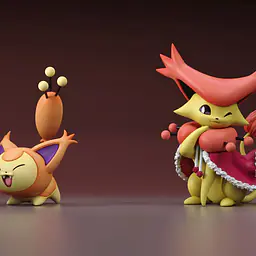 Generations - Delcatty and Skitty 2