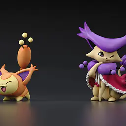 Generations - Delcatty and Skitty 3