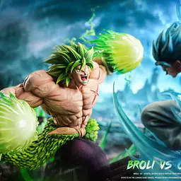 Yi Shou - Broly vs Gogeta 6