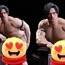 NL - Leon Scott Kennedy and Chris Redfield 8
