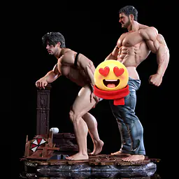 NL - Leon Scott Kennedy and Chris Redfield 3