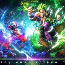 Saiyan Forge - UI Goku vs Broly 1