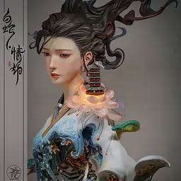 Yuan Xing Liang - White Snake 10