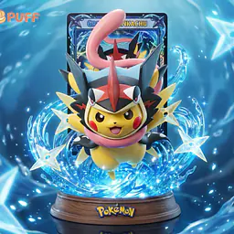 EMO x Puff - Pikachu cos Greninja 1
