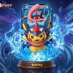 EMO x Puff - Pikachu cos Greninja 2