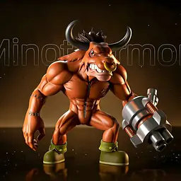 Sun Toys - Minotaurmon 2