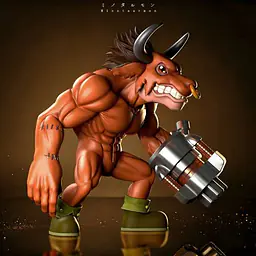 Sun Toys - Minotaurmon 3