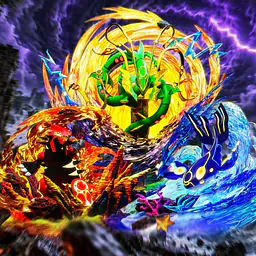 GUGU - Rayquaza, Kyogre and Groudon 5