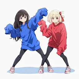 Quiet Art - Chisato Nishikigi and Takina Inoue 7