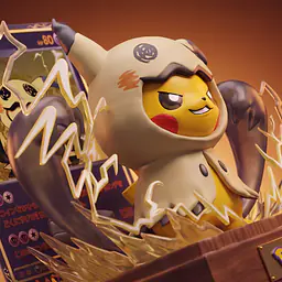 Peak - Pikachu cos Gengar and Mimikyu 8