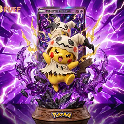 EMO x Puff - Pikachu cos Gengar and Mimikyu 2