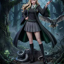 Volt - Female Draco Malfoy 1