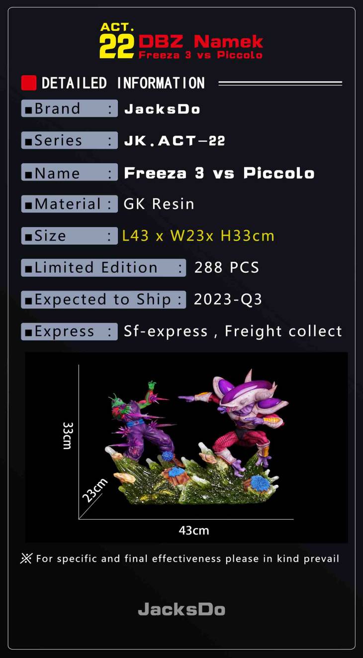 JacksDo - Frieza Third Form vs Piccolo - Image 14