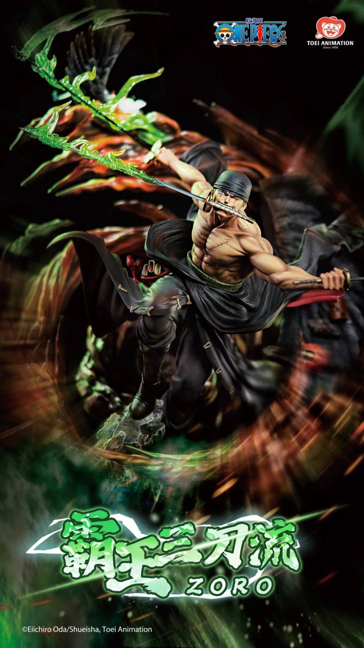 TOEI - Overlord Three Sword Style Zoro - Image 2