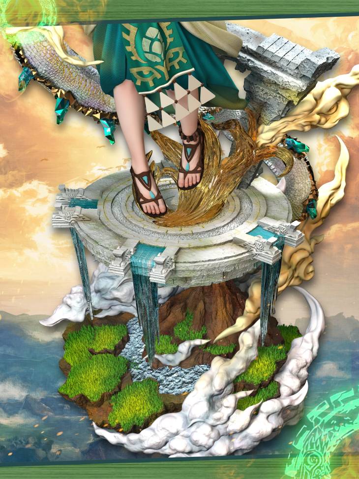 Hero Belief x Hunter Fan - Princess Zelda - Image 2